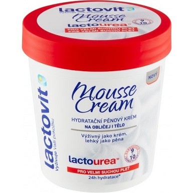 Lactovit Mousse Cream Lactourea 250ml - Kosmetika Pro ženy Péče o tělo Tělová mléka, krémy
